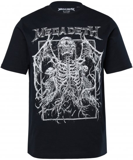 JP1880 Megadeth T-shirt Black - Band T-skjorter - 