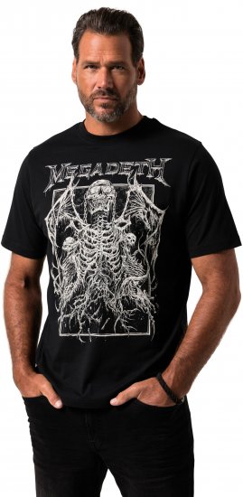 JP1880 Megadeth T-shirt Black - Band T-skjorter - 