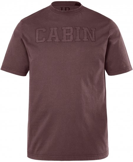 JP1880 T-Shirt Cabin Vintage Mocha TALL - HERREKLÆR MT-6XLT - Klær for høye menn
