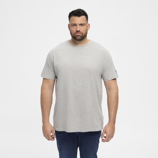 North Latitude T-Shirt O-Neck Grey Melange TALL - TALL T-skjorter - Ekstra Lange T-skjorter