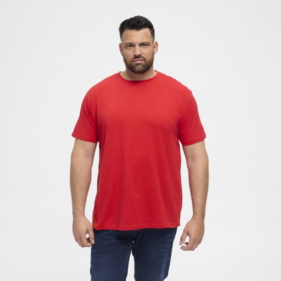 North Latitude T-Shirt O-Neck Red TALL - TALL T-skjorter - Ekstra Lange T-skjorter