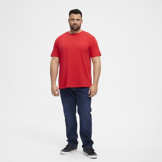 North Latitude T-Shirt O-Neck Red TALL - TALL T-skjorter - Ekstra Lange T-skjorter