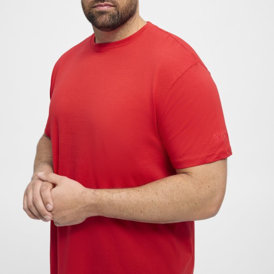 North Latitude T-Shirt O-Neck Red TALL - TALL T-skjorter - Ekstra Lange T-skjorter