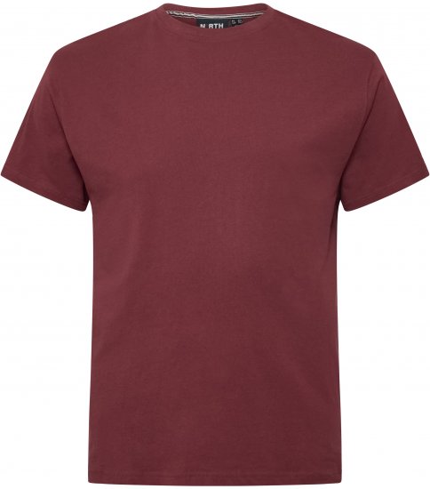 North Latitude T-Shirt O-Neck Bordeaux TALL - TALL T-skjorter - Ekstra Lange T-skjorter