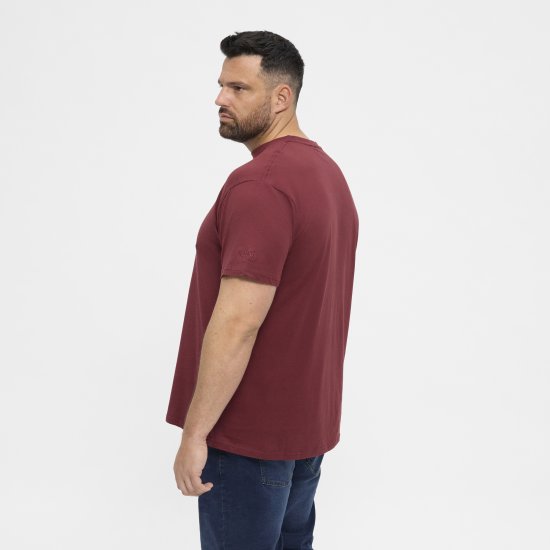 North Latitude T-Shirt O-Neck Bordeaux TALL - TALL T-skjorter - Ekstra Lange T-skjorter
