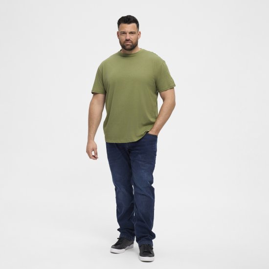 North Latitude T-Shirt O-Neck Olive Green TALL - TALL T-skjorter - Ekstra Lange T-skjorter