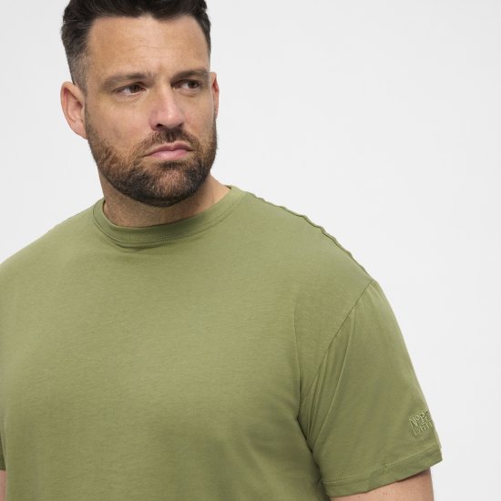 North Latitude T-Shirt O-Neck Olive Green TALL - TALL T-skjorter - Ekstra Lange T-skjorter
