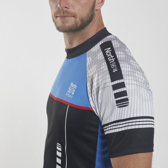 North Latitude Sport Bike T-Shirt Black TALL - Sportsklær & turklær - Sportsklær till herre i store størrelser