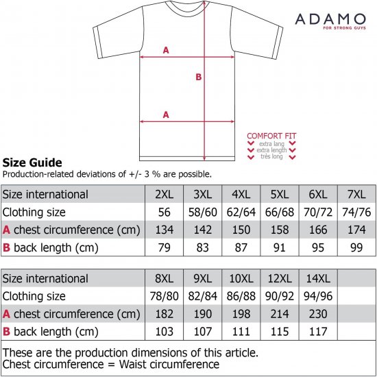 Adamo Motivshirt Sailing Comfort Fit Royal Blue - T-skjorter - Store T-skjorter - 2XL-14XL
