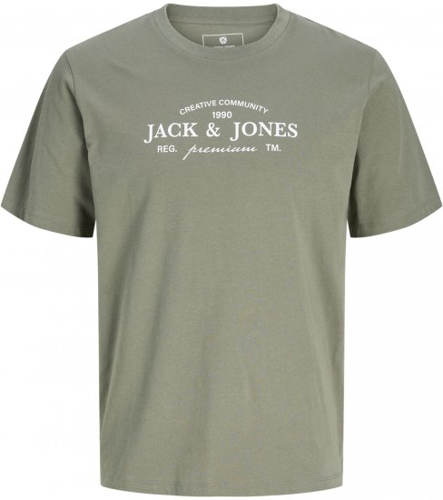 Jack & Jones Kevin T-Skjorte Grå - T-skjorter - Store T-skjorter - 2XL-14XL