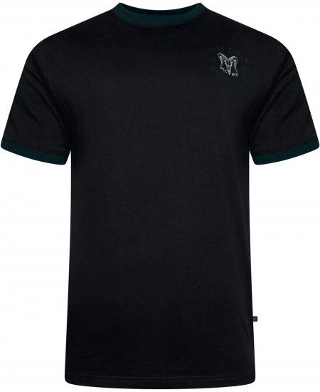 Kam Jeans 5793 Cedar Creek Reverse Print Tee Black - T-skjorter - Store T-skjorter - 2XL-14XL
