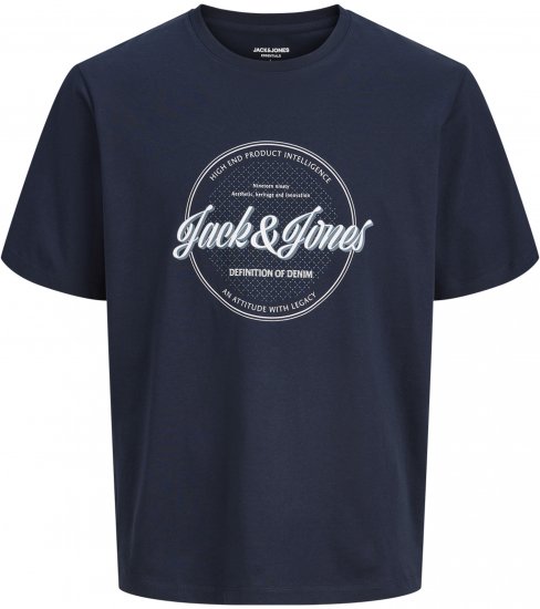 Jack & Jones Dover Denim O-Neck T-Shirt Blue - T-skjorter - Store T-skjorter - 2XL-14XL