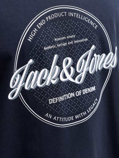 Jack & Jones Dover Denim O-Neck T-Shirt Blue - T-skjorter - Store T-skjorter - 2XL-14XL