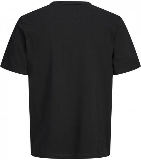 Jack & Jones College Logo Crew Neck T-Shirt Black - T-skjorter - Store T-skjorter - 2XL-14XL