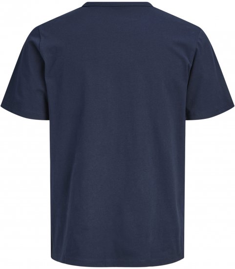 Jack & Jones College Logo Crew Neck T-Shirt Blue - T-skjorter - Store T-skjorter - 2XL-14XL