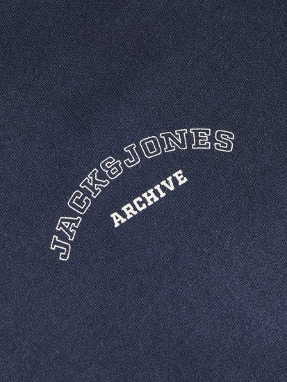 Jack & Jones College Logo Crew Neck T-Shirt Blue - T-skjorter - Store T-skjorter - 2XL-14XL