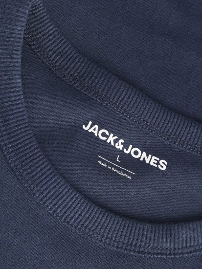 Jack & Jones College Logo Crew Neck T-Shirt Blue - T-skjorter - Store T-skjorter - 2XL-14XL