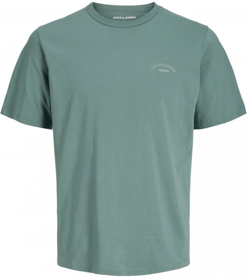 Jack & Jones College Logo Crew Neck T-Shirt Turquoise - T-skjorter - Store T-skjorter - 2XL-14XL