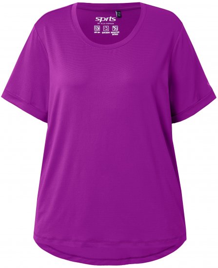 Ulla Popken UPF 50 Quick Drying Tee Blackberry - T-skjorter - 