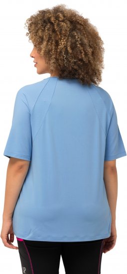 Ulla Popken Quick-Drying Short Sleeve T-Shirt Pale Blue - T-skjorter - 