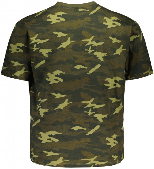 Big Bones X2175 Camo T-Shirt Green - T-skjorter - Store T-skjorter - 2XL-14XL