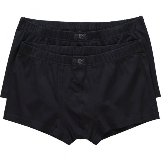 JP1880 Boxershorts OEKO-TEX 2-Pack Black - Undertøy & badetøy - Undertøy store størrelser 