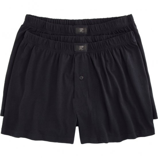 JP1880 Boxers OEKO-TEX Soft Stretch Black - Undertøy & badetøy - Undertøy store størrelser 