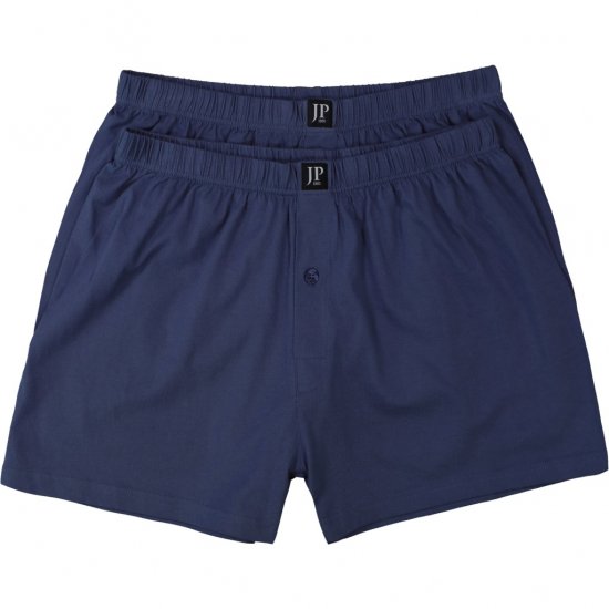 JP1880 Boxershorts OEKO-TEX Soft Stretch Blue - Undertøy & badetøy - Undertøy store størrelser 