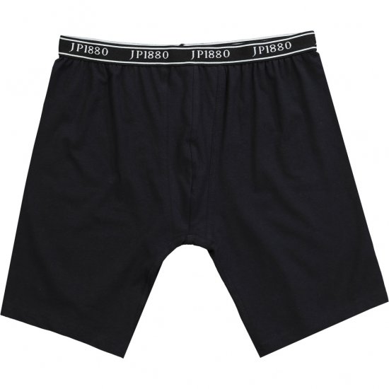 JP1880 Boxers Flexnamic OEKO-TEX Long Black - Undertøy & badetøy - Undertøy store størrelser 