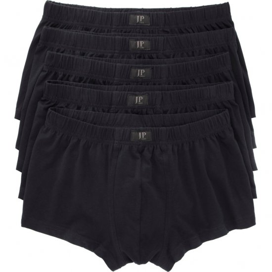 JP1880 Boxershorts OEKO-TEX 5-Pack Black - Undertøy & badetøy - Undertøy store størrelser 