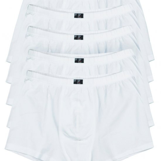 JP1880 Boxershorts OEKO-TEX 5-Pack White - Undertøy & badetøy - Undertøy store størrelser 