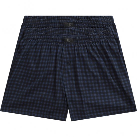 JP1880 Boxershorts OEKO-TEX 2-Pack Navy - Undertøy & badetøy - Undertøy store størrelser 