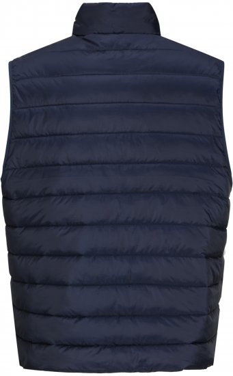 Jack & Jones Louis Light Bodywarmer Puffer Gilet Navy - Vester - Vester i store størrelser