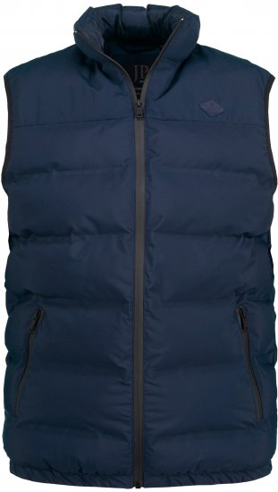 JP1880 Quilted Gilet Stand-up Collar Navy - Jakker - Store jakker - 2XL-12XL