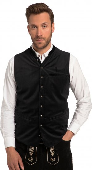 JP1880 Velvet Vest Traditional Black - Festklær - Festklær – For å feire stilfullt og komfortabelt