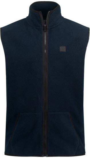 JP1880 Fleece Gilet Stomach Fit Navy - Jakker - Store jakker - 2XL-12XL