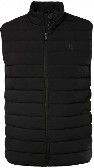 JP1880 Quilted Gilet Stand-Up Collar Black - Jakker - Store jakker - 2XL-12XL