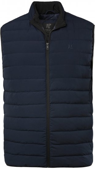 JP1880 Quilted Vest Techno Down Padding Navy - Jakker - Store jakker - 2XL-12XL