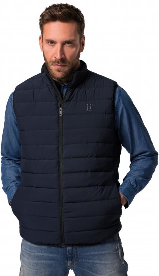 JP1880 Quilted Vest Techno Down Padding Navy - Jakker - Store jakker - 2XL-12XL
