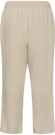 Kaffe Curve Mille Wide Pants Feather Grey - Stoffbukser - 