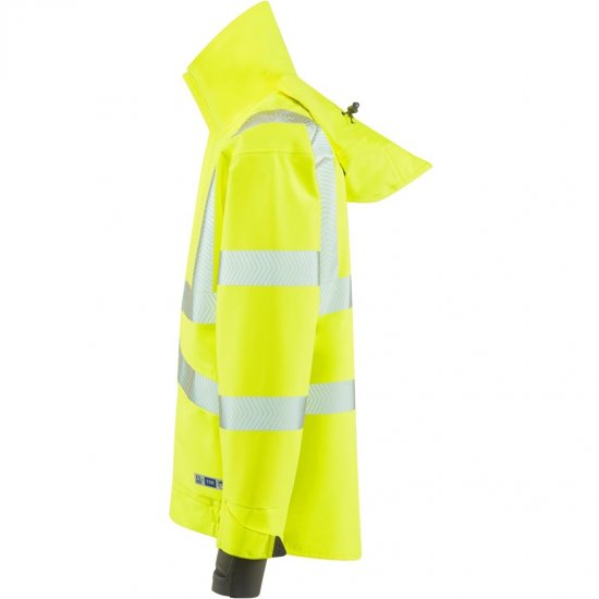 Leo Dartmoor Ecoviz 15K Performance+ Breathable Bomber Jacket Hi-Vis Yellow - Arbeidsklær - Arbeidsklær i store størrelser