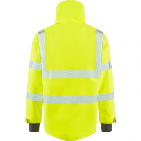 Leo Dartmoor Ecoviz 15K Performance+ Breathable Bomber Jacket Hi-Vis Yellow - Arbeidsklær - Arbeidsklær i store størrelser