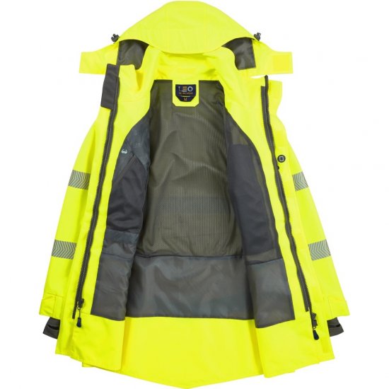 Leo Clovelly EcoViz 15K Performance Breathable Anorak - Arbeidsklær - Arbeidsklær i store størrelser