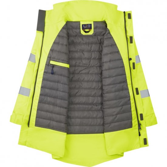 Leo Marwood EcoViz 4K Superior Baffle Lined Anorak - Arbeidsklær - Arbeidsklær i store størrelser