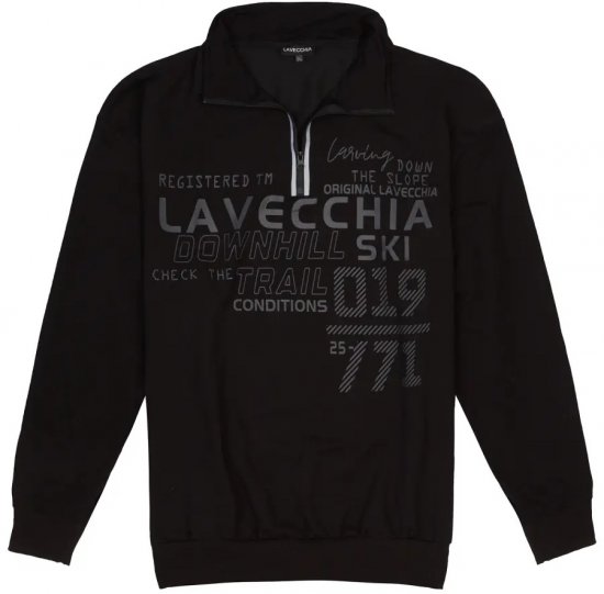 Lavecchia 2029 Sweatshirt Black - Gensere og hettegensere - Store hettegensere - 2XL-14XL