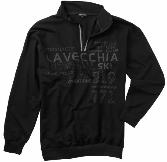 Lavecchia 2029 Sweatshirt Black - Gensere og hettegensere - Store hettegensere - 2XL-14XL