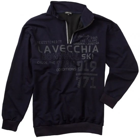 Lavecchia 2029 Sweatshirt Navy - Gensere og hettegensere - Store hettegensere - 2XL-14XL