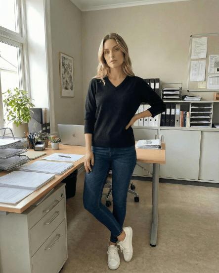 Nora Mikken GELINA Sweater Black - DAMEKLÆR XS-XXL - 