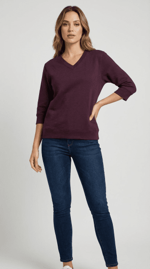 Nora Mikken GELINA Sweater Mauve Wine - DAMEKLÆR XS-XXL - 