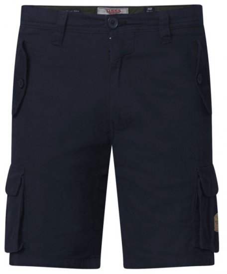 D555 Larry Cargo Shorts Navy - Shorts - Store shorts - W40-W60